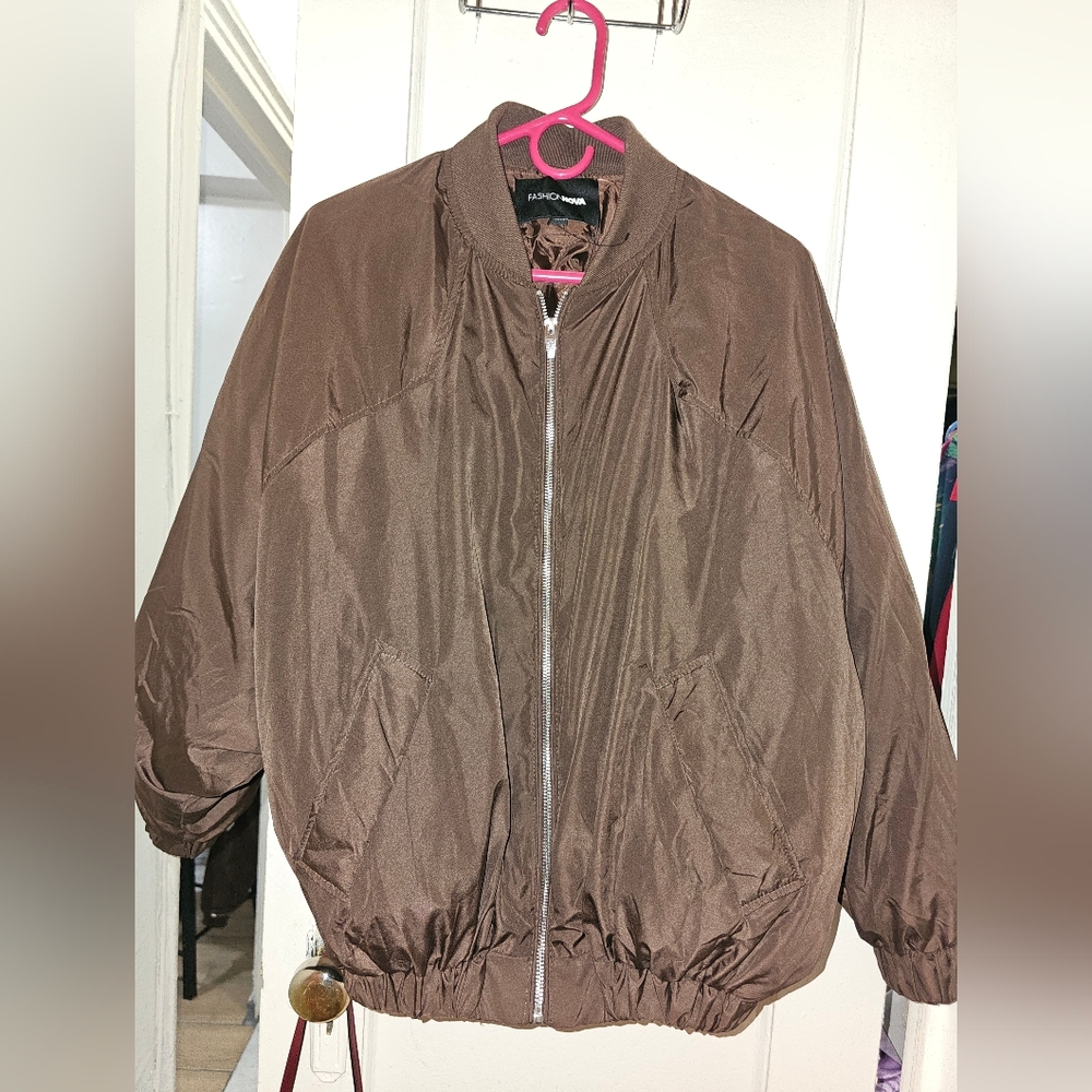Brown Bomber Jacket